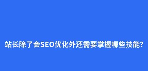 SEO搜索引擎优化的技巧与方法（打造优秀SEO，提高搜索引擎排名）