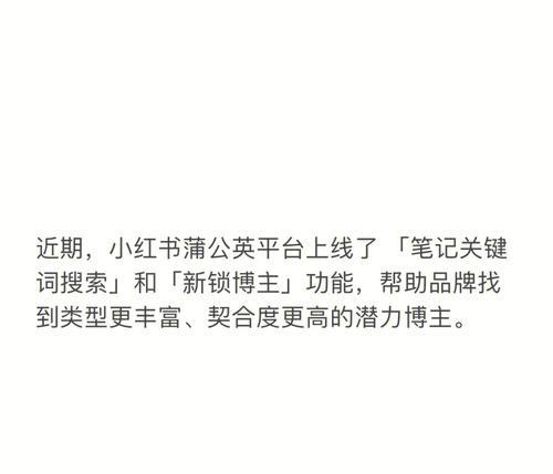 小红书笔记数据的价值与挖掘（揭秘搜索对数据分析的重要性）