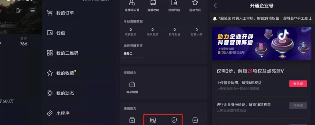抖音开通橱窗（解析抖音橱窗功能的优势和限制）
