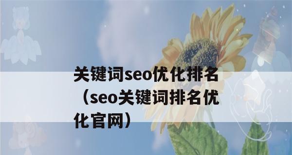 新手如何优化SEO？从关键词入手是否最佳策略？
