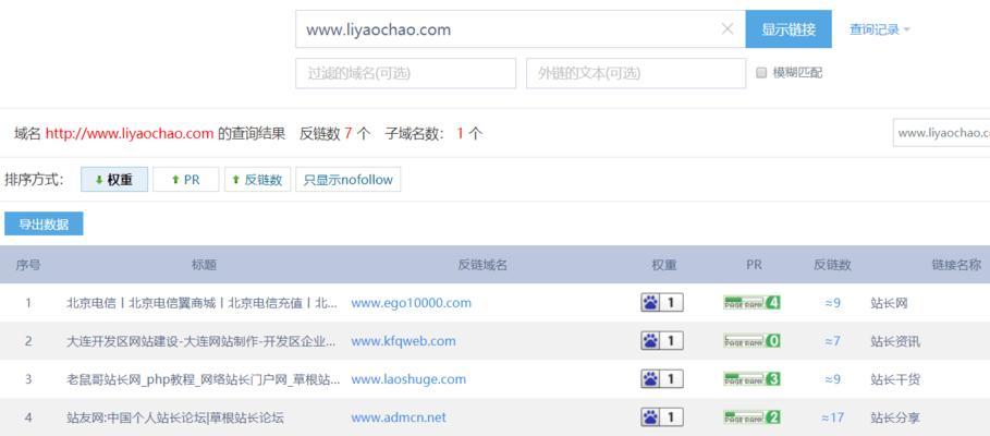 如何查询网站权重？使用哪些工具可以准确获取网站权重信息？