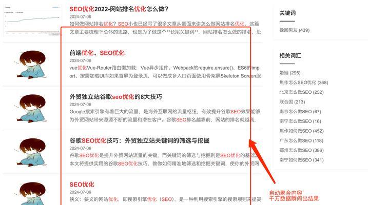 seo关键词排名提升有哪些方法？如何操作？