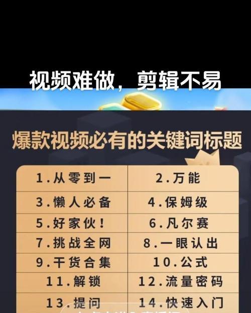 抖音剧本关键词是什么样的？如何设置抖音剧本的关键词？