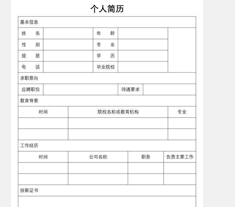 个人介绍网站模板如何选择？