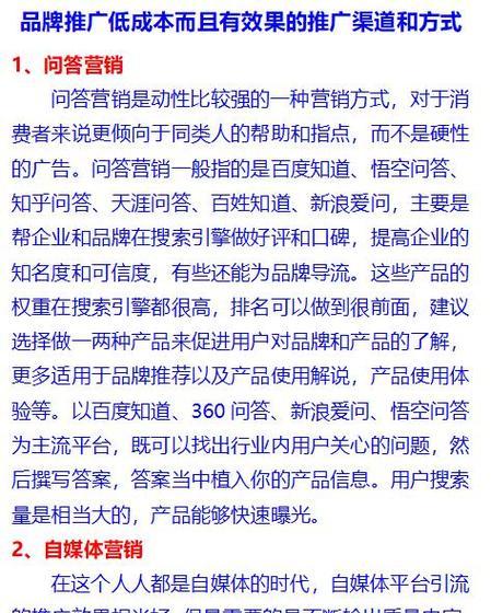 如何在问答网站推广？有效策略和常见问题解答是什么？