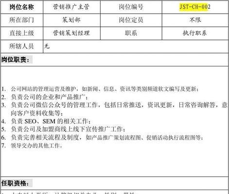 网站营销职位描述怎么写？如何吸引优秀人才？