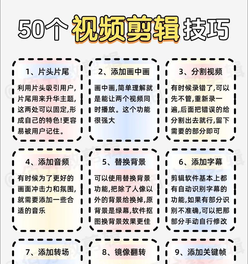 抖音面部剪辑怎么弄的呢？视频编辑技巧有哪些？