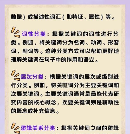 抖音关键词分类及设置方法是什么？