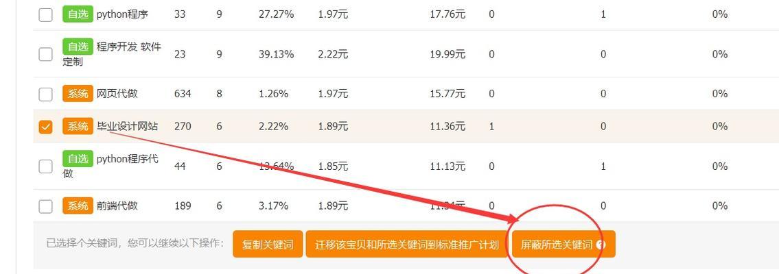 淘宝关键词删减步骤有哪些？