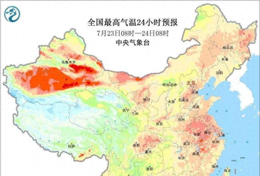 本轮降雨形势发生转变，中东部迎来高温，7号台风直逼华东沿海！
