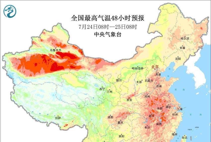 本轮降雨形势发生转变，中东部迎来高温，7号台风直逼华东沿海！