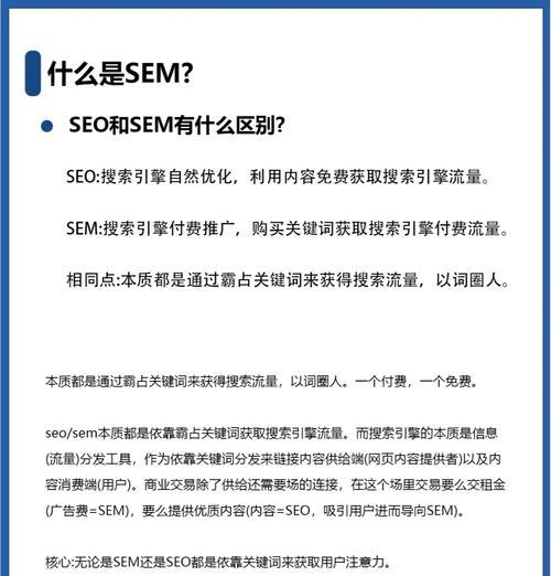 SEO关键词选择原则是什么？如何正确选择关键词？