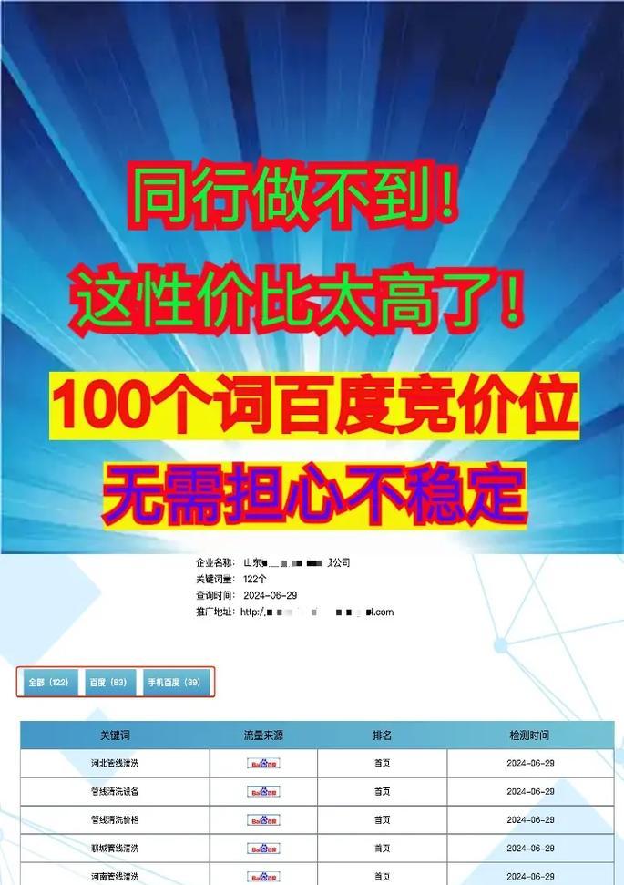 企业SEO推广技巧（排名提升攻略）